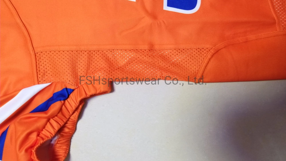 New Style Custom Made Sublimated Best Price Breathable American Football Jersey