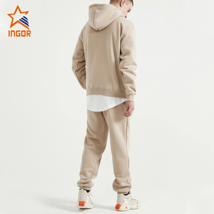 Ingor Sportswear Activewear Apparel Gym Running Wear Wholesale Unisex Fashion High Quality Women Private Label Sports Hoodies Jogging Sweat Suits Tracksuit